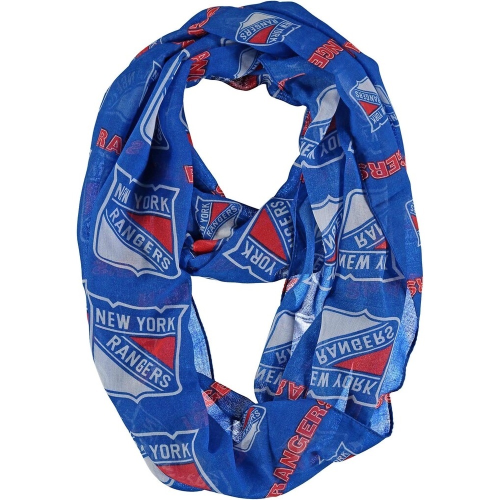 New York Rangers Women's Team Logo Infinity Scarf